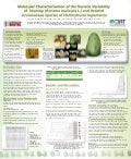 Molecular characterization of the genetic variability of soursop (Annona muricata L) and related Annonaceae species of horticultural importance