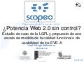 Scopeo: ¿Potencia Web 2.0 sin control? (Jose Ortega-Mohedano - ticEDUCA 2010, Nov 20th. , Lisboa)