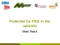 Potential for Payments for Ecosystem Services in UK Uplands