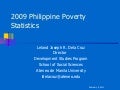 Poverty situationer 2011