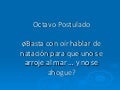 Octavo Postulado