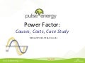 Power Factor: what it is, how to measure it and how to improve it to reduce utility fees.