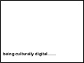 being culturally digital
