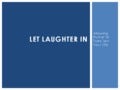 Power of Laughter