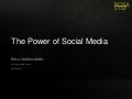 Power of social media   rosastef