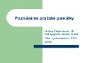 Poznavame prazske pamatky