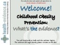 Australian broadcast - Child obesity prevention