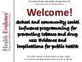 School and community social influence programming for preventing tobacco and drug use: Evidence and implications for Public Health