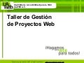 Taller de Gestión de Proyectos Web