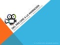 DEL PRE-CINE A LA ANIMACIÓN