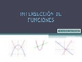 Intersección de funciones