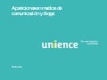Unience en medios y blogs Junio 09