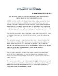 Nissan and Renault Form Zero Emission Vehicle Alliance