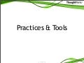 Practices And Tools