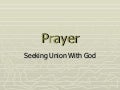 Prayer