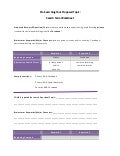 Pre-Search Worksheet