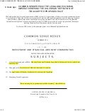 Preamble To A Single Fiduciary Standard For Financial Advisors