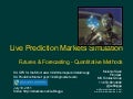 Prediction markets