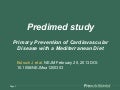 Predimed study 2013