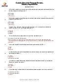 Preguntas licencia