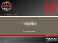 Prejudice