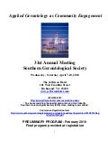 Southern Gerontological Society Annual Meeting