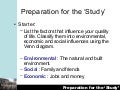 Preparation for the Study