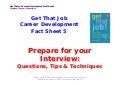 Job Hunting - How to win in your interview
