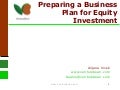 Preparing A B Plan For Equity Investment