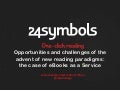 Books as a Service - Presentation for AHLIST 2012