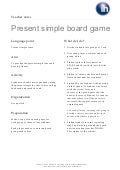 Present simple-board-game
