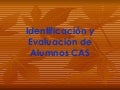 Carateristicas de los Alumnos CAS