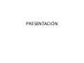 PresentacióN