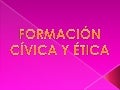 CÍVICA Y ÉTICA