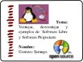 Presentación1 (software libre y propietario)