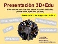 Presentación 3d+edu