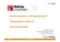 ¿Cómo emprender en tiempos de crisis?   