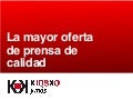 Presentación Kiosko y Más