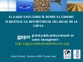 EL AGUA EN EL DEBATE SOBRE EL CAMBIO CLIMÁTICO: LA IMPORTANCIA DEL AGUA EN LA COP15