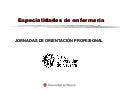 Enfermeras especialidad 2011-2012