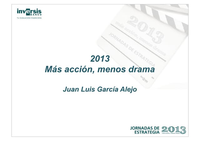 Presentación estrategia inversis 2013 