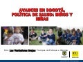 Foro Niñez - Presentación Héctor Zambrano - Secretario de Salud
