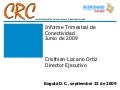 Último Informe de Conectividad de la CRC