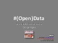 Presentación open data   upv, donostia