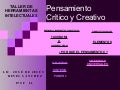 Presentacinpensamientocrtico  Y Creativo