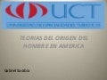  teorias del poblamiento de america 