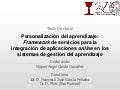 Presentación Tesis: Personalización del aprendizaje