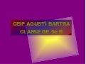 Presentació classe de 5è B