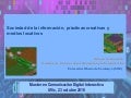  "Sociedad de la información, prácticas creativas y medios locativos" 