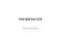 Presentacion